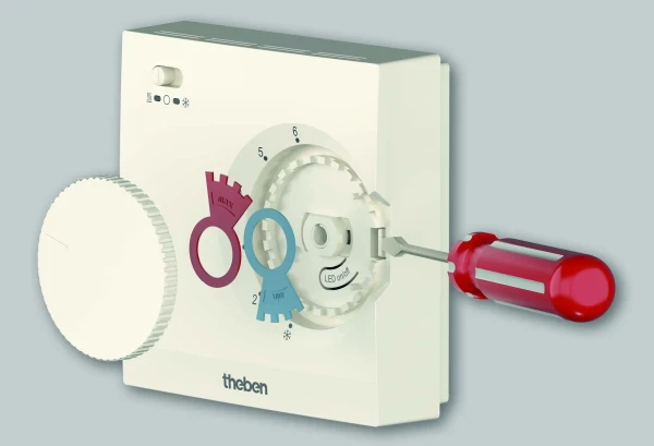 Thermostat electronique theben ramses 708 s chauffage et refroidissement - Theben - 7080003