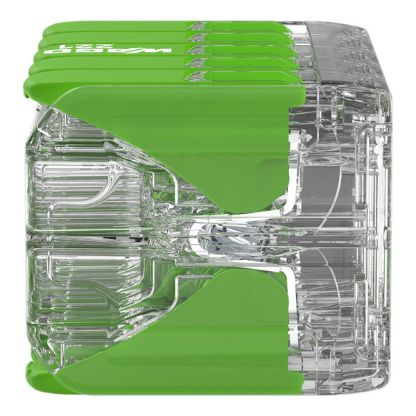 Borne de raccordement Wago 221 Green 10x4mm² à leviers - Wago - 221430