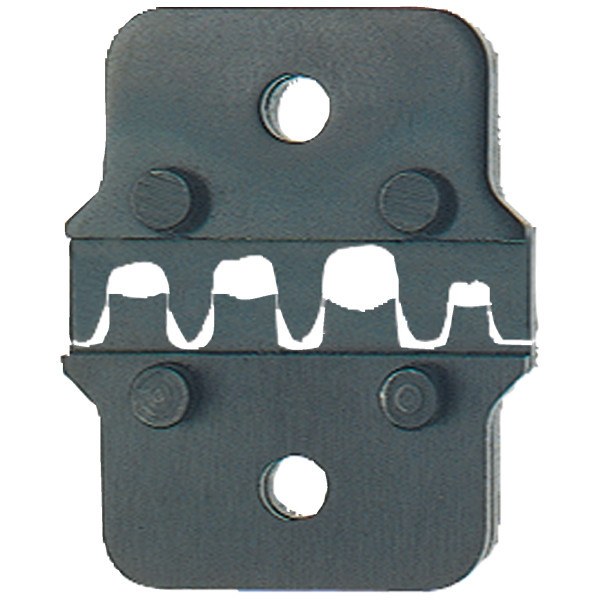 Matrices série "k50" pour cosses à fût ouvert de 0,5 à 1,5 mm² de largeur 6,3 - Klauke - CR50/5