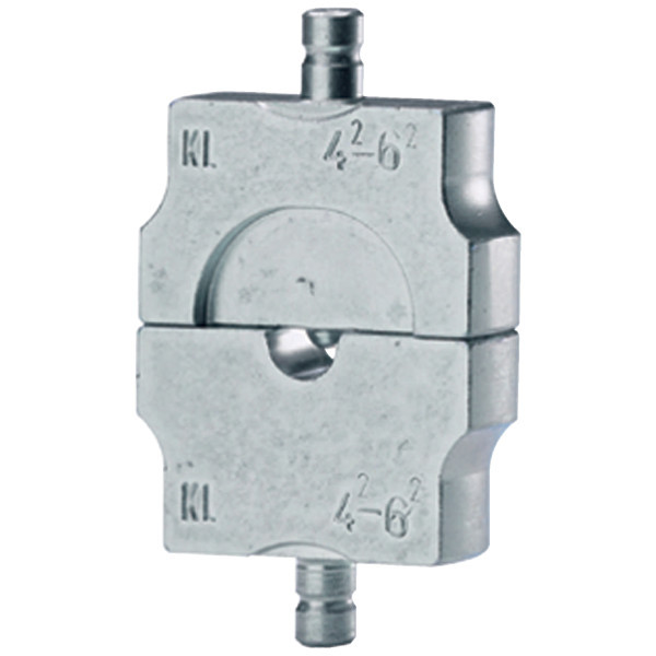 Matrice série "k4" pour connecteurs en inox ou en nickel section 6 mm² - Klauke - HN4/4-6