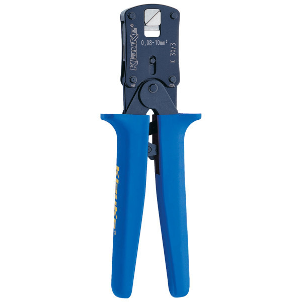 Pince à sertir pour embouts simples 0,08 à 10mm² et doubles 2 x 0,5 à 2 x 4mm² - Klauke - K30/3