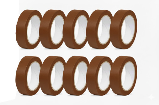 Ruban isolant brun Klauke 15mm x 10m en PVC et adhésif - usage courant électrique - Klauke - RIS1