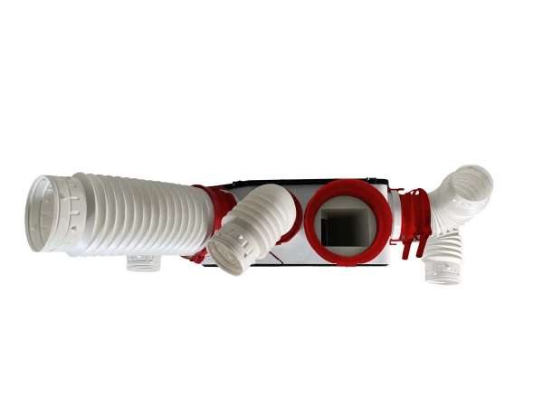 Caisson ecowatt, régulée 600 m3/h d 160 mm dépressostat inter prox - S&P France - 245236