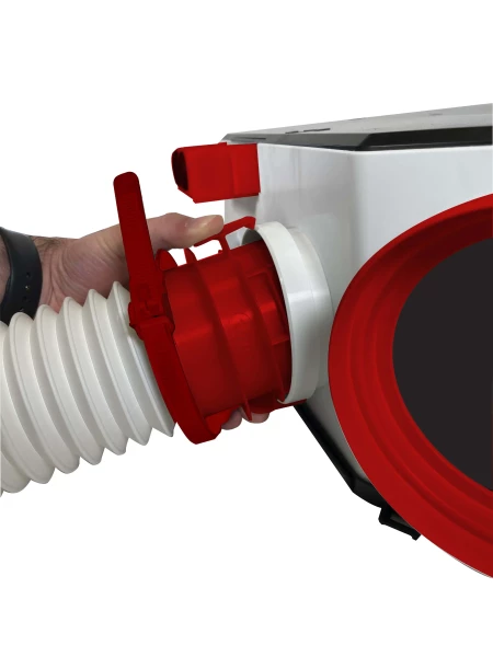 Caisson ecowatt iso 50 mm, régulée 600 m3/h d 160 mm dépressostat inter prox - S&P France - 245238