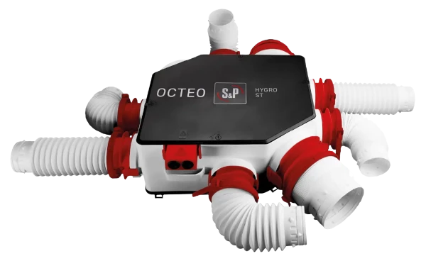 Caisson ecowatt iso 10 mm, régulée 700 m3/h d 250 mm dépressostat inter prox - S&P France - 245246