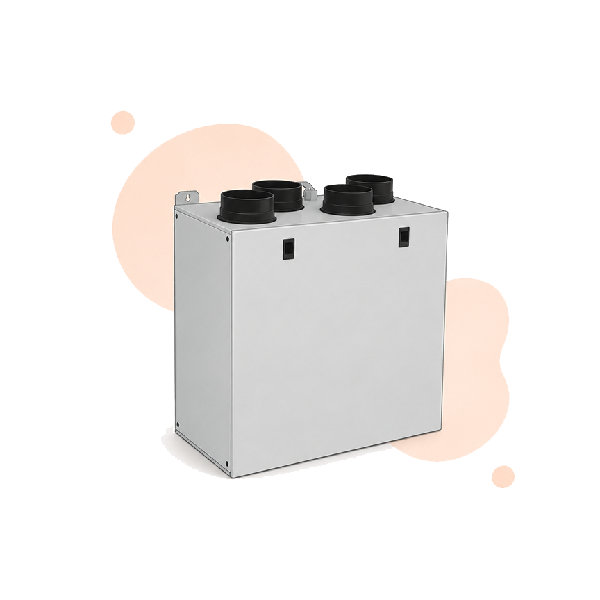 VMC double flux : ventilation et récupération de chaleur